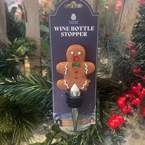 Wild Eye Designs Gingerbread Wine Bottle Stopper New